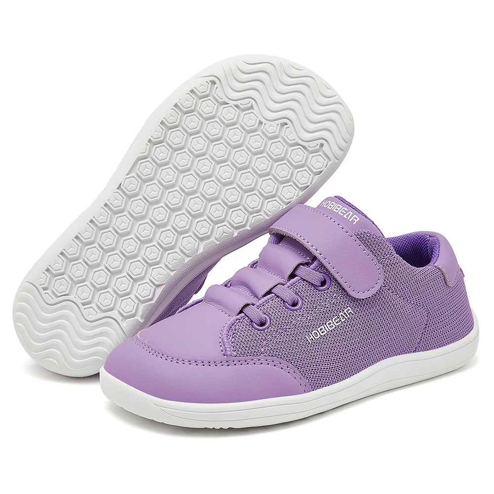 Kids Wide-Toe Barefoot Mesh Sneakers Boys Girls - photo 8