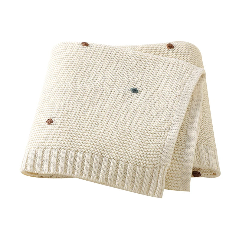 Knit Cotton Baby Blanket - Kindle Kids ABC - view 7