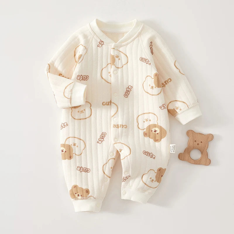 Cute Bear Cotton Romper - Kindle Kids ABC - view 8