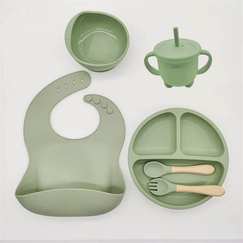 silicone-baby-dish-set-8pc-tableware-kindlekidsabc