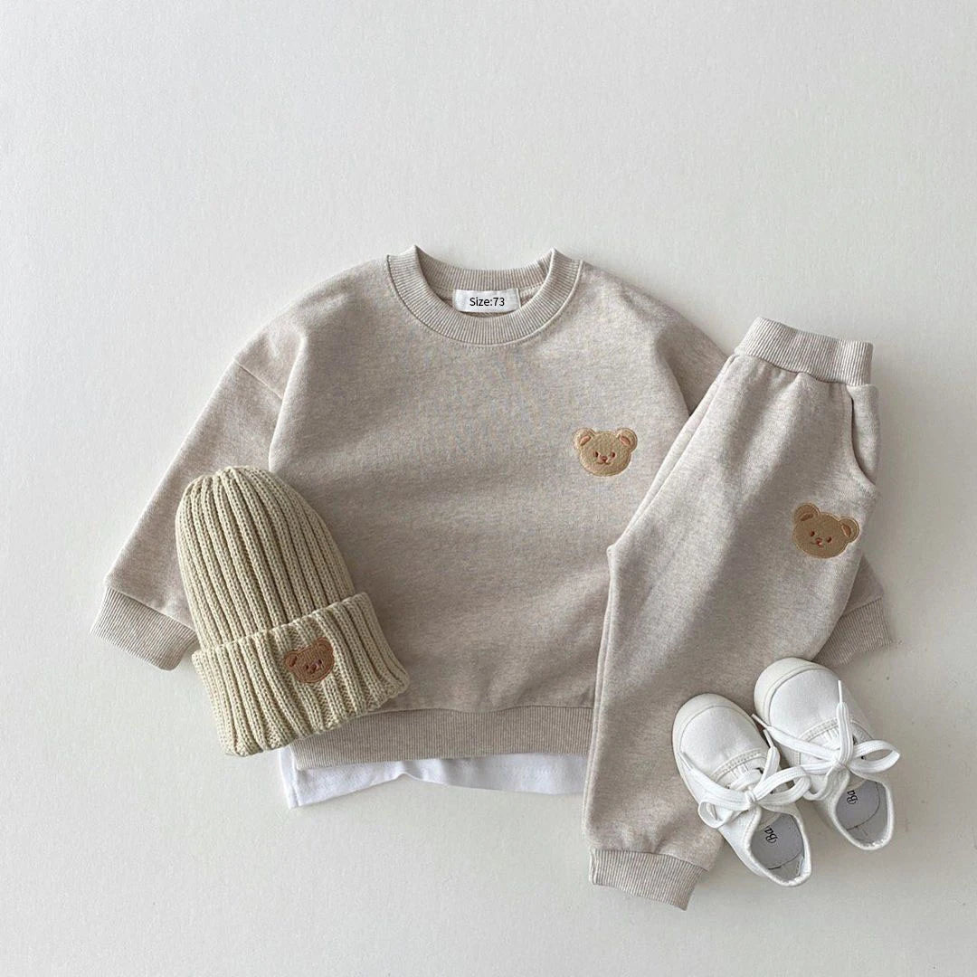 Bear Sweatshirt & Pants Set - Kindle Kids ABC