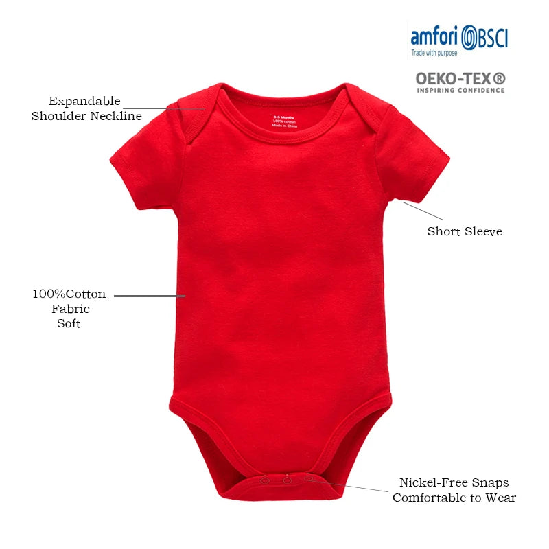 Cotton Baby Bodysuit Multipack - Kindle Kids ABC - view 2