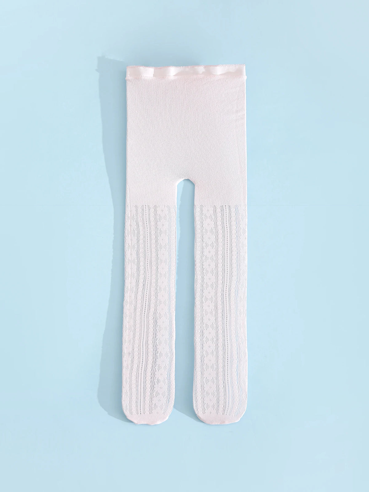 Girls Cotton Mesh Tights — Fishnet Vintage Pantyhose | 6M–7Y