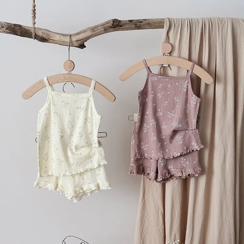 Baby Girls Cotton Floral Outfit Set 12M-4Y - photo 2