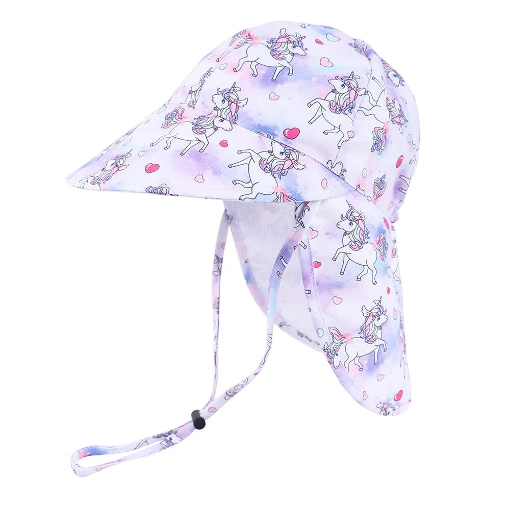 Baby & Toddler Sun Hat with Neck Flap - photo 13