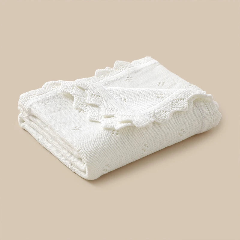 Knitted Cotton Baby Blanket - Kindle Kids ABC - view 3