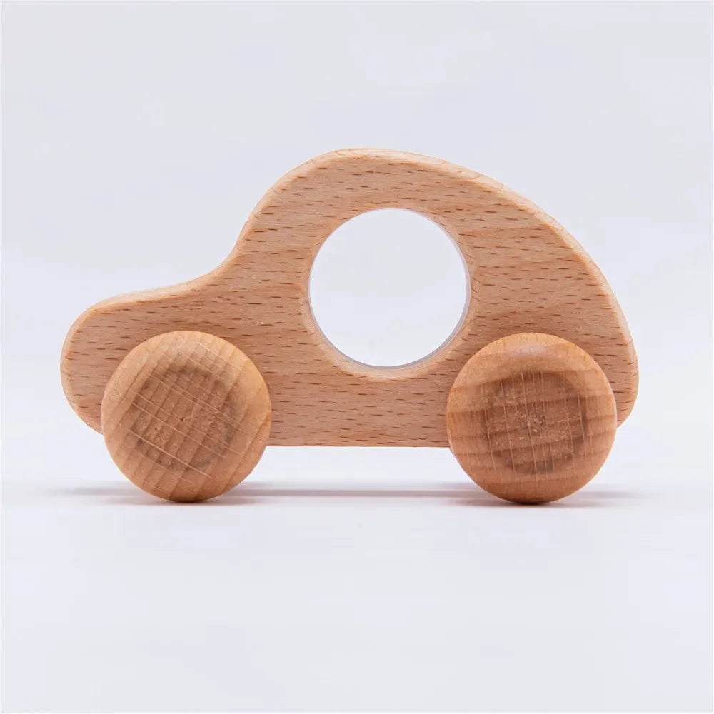 Wooden Beech Push Toy — Dinosaurs & Vehicles | 1-4Y - photo 13