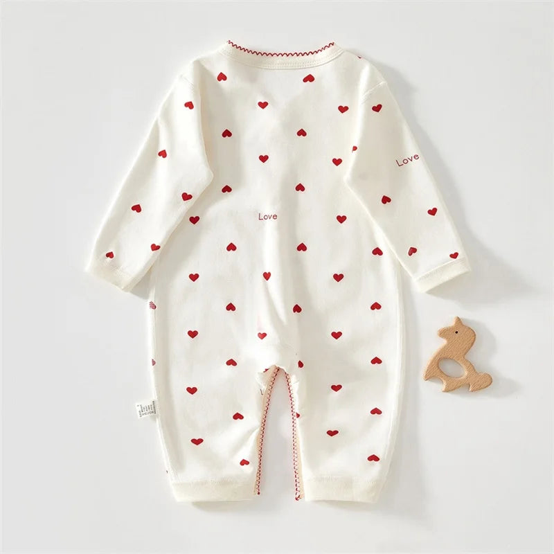 Print Cotton Baby Romper - Kindle Kids ABC - view 3