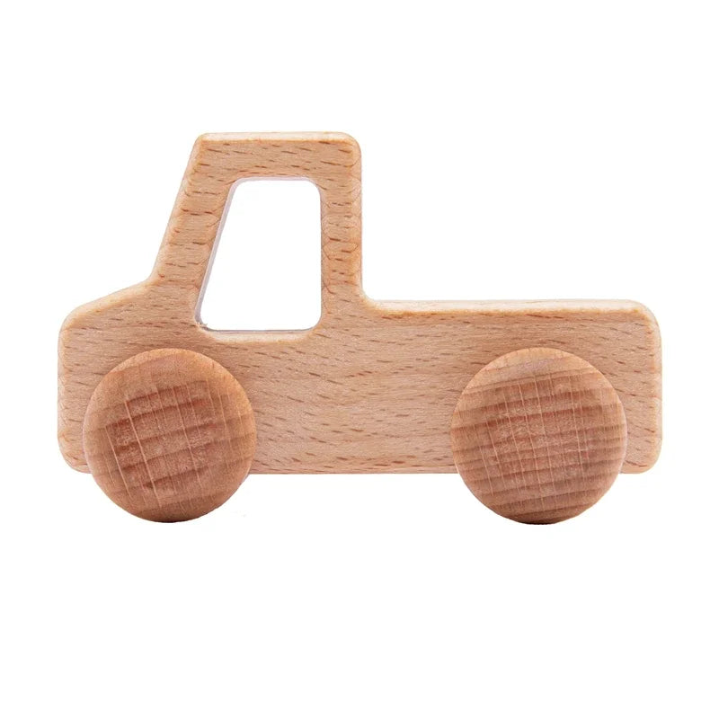 Wooden Beech Push Toy — Dinosaurs & Vehicles | 1-4Y - photo 7