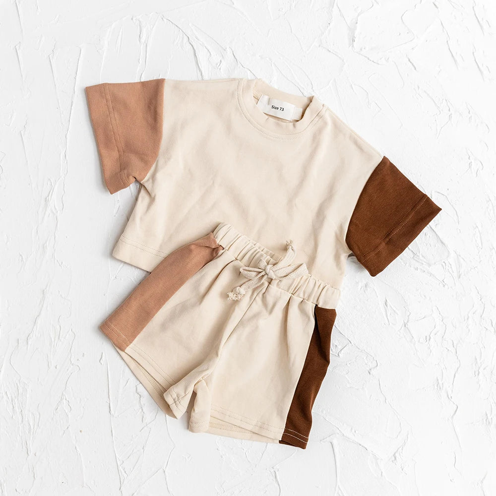 Baby & Toddler Cotton Tee & Shorts Set 0-4Y - photo 9