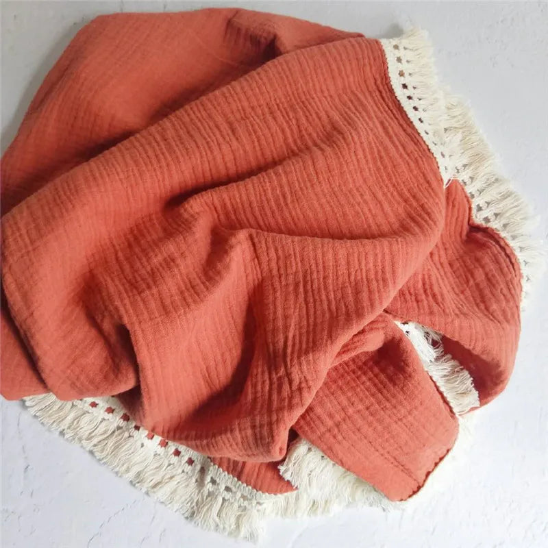 Cotton Muslin Baby Swaddle Blanket - Kindle Kids ABC - view 23