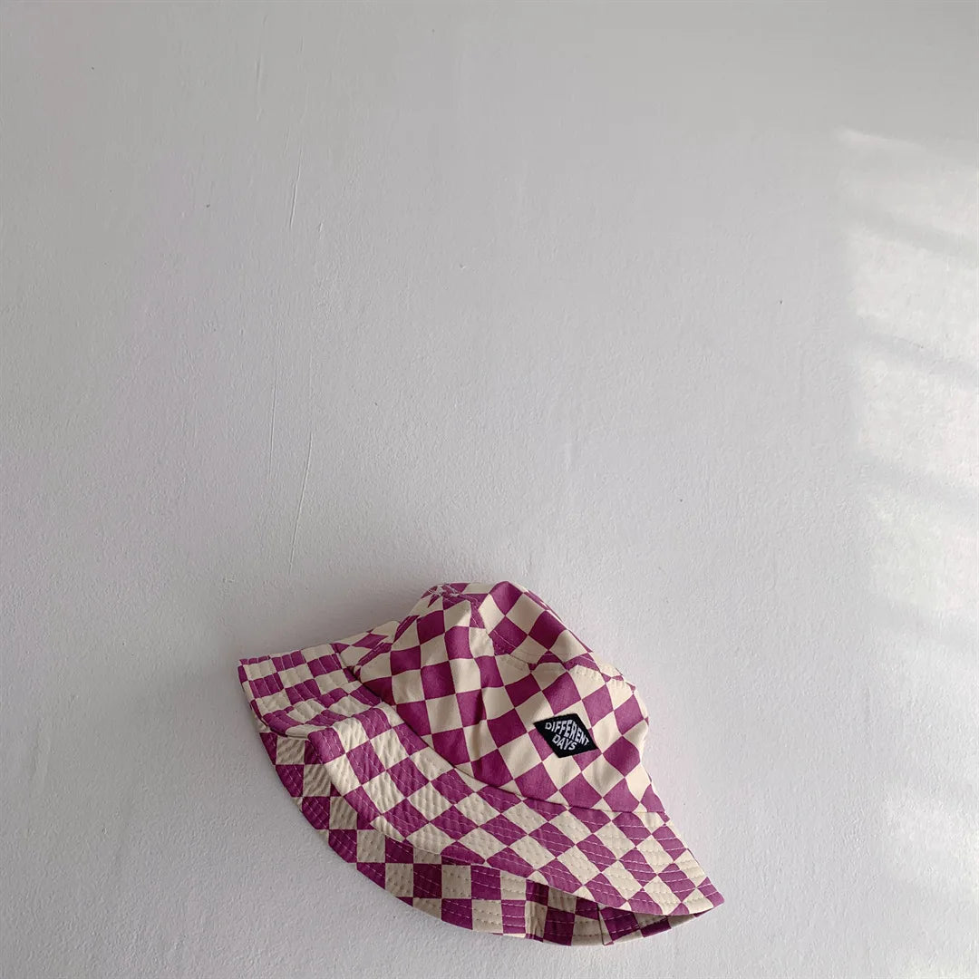 Kids Bucket Hat - Checkerboard Sun Hat for Boys Girls - photo 10