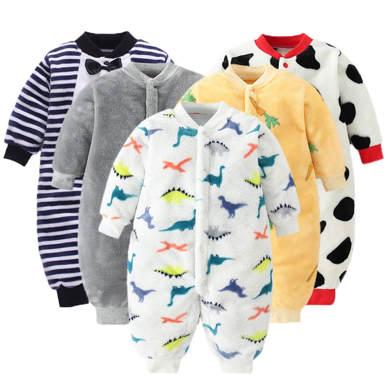 Soft Flannel Cotton Baby Romper - Kindle Kids ABC