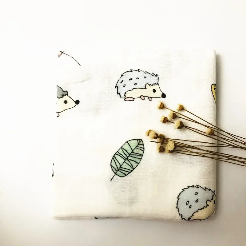 Bamboo Cotton Muslin Baby Blanket - Kindle Kids ABC - view 24