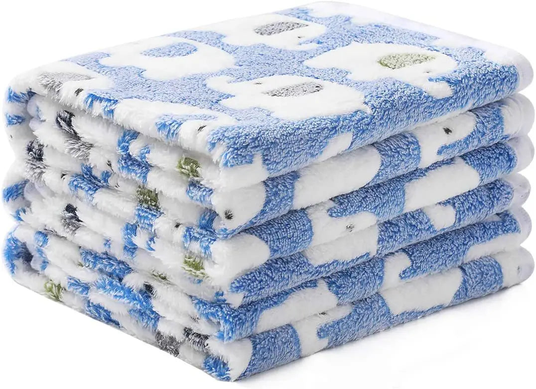 Cute Elephant Cotton Baby Blanket - Kindle Kids ABC - view 5