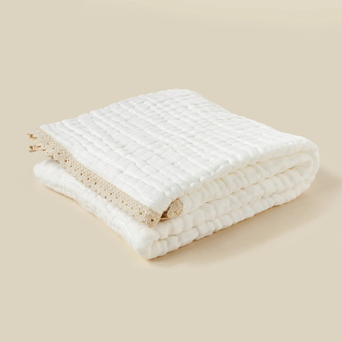 6-Layer Bamboo Cotton Baby Receiving Blanket - Kindle Kids ABC - view 5