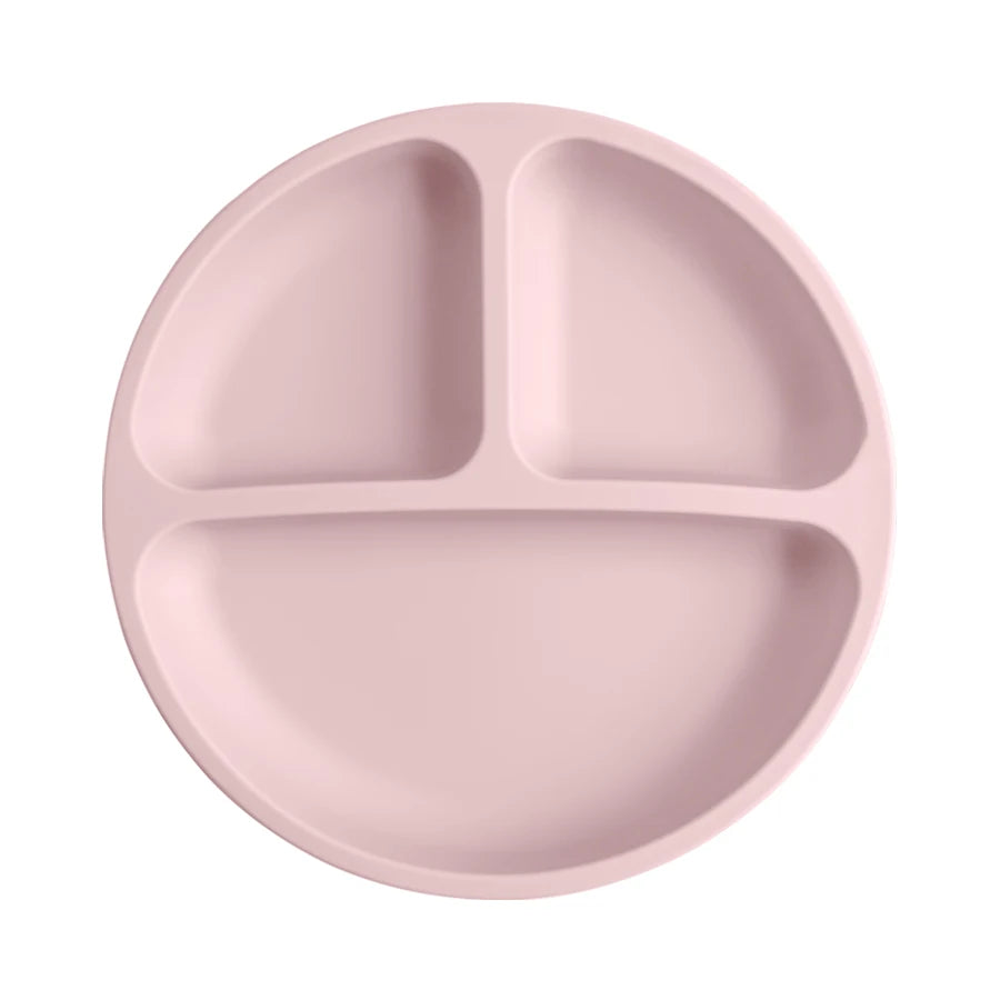 Silicone Suction Plate — BPA-Free Divided Baby Dish - photo 15