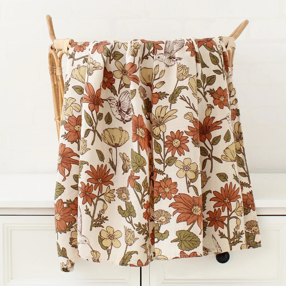 Cotton Muslin Baby Wrap Blanket - Kindle Kids ABC - view 13