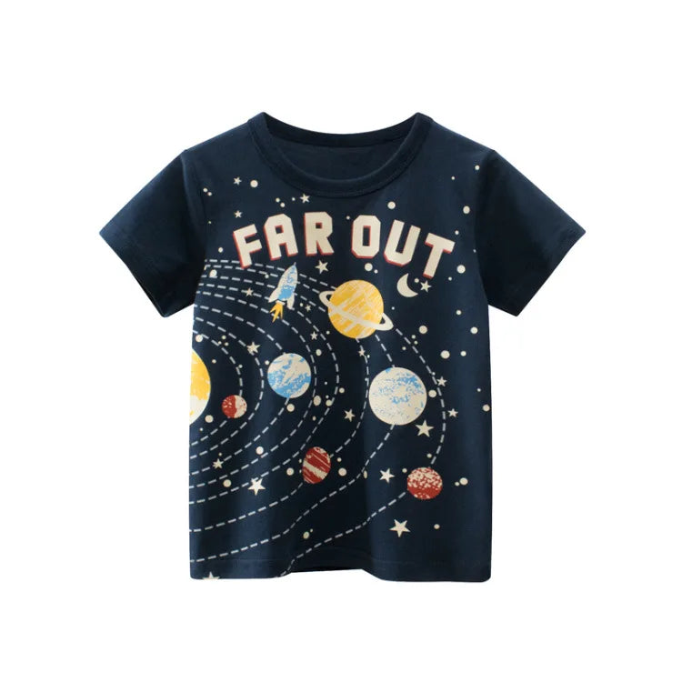 Boys Short Sleeve Cotton Tee 2-9Y - photo 7