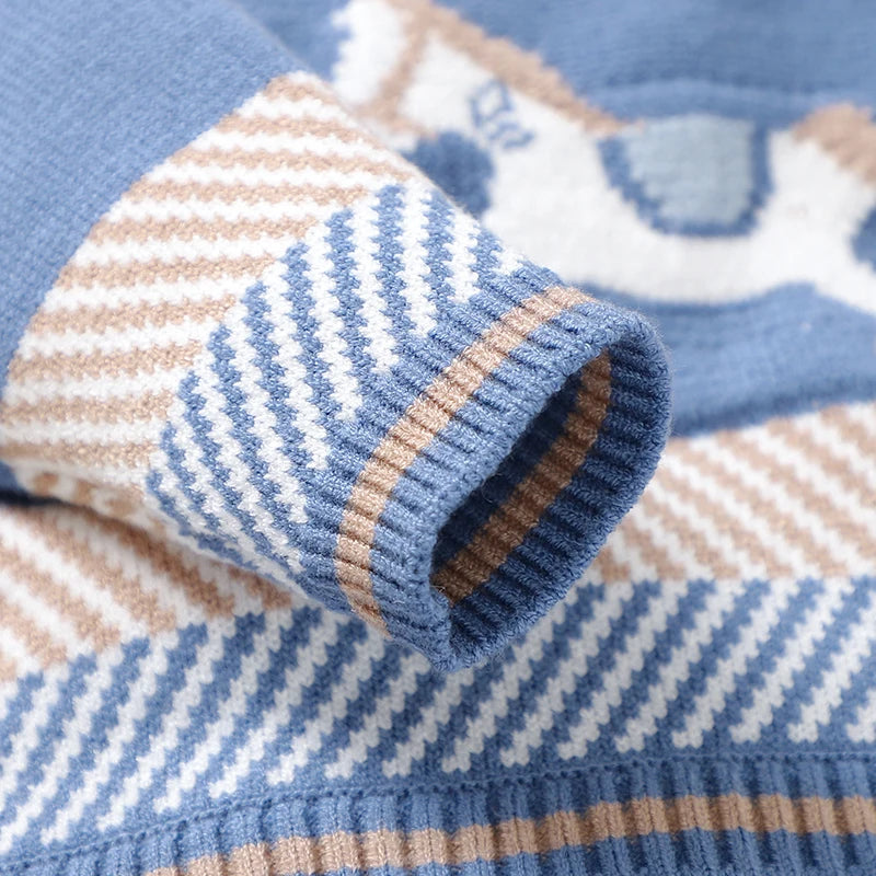 Knit Cotton Baby Romper - Kindle Kids ABC - view 5