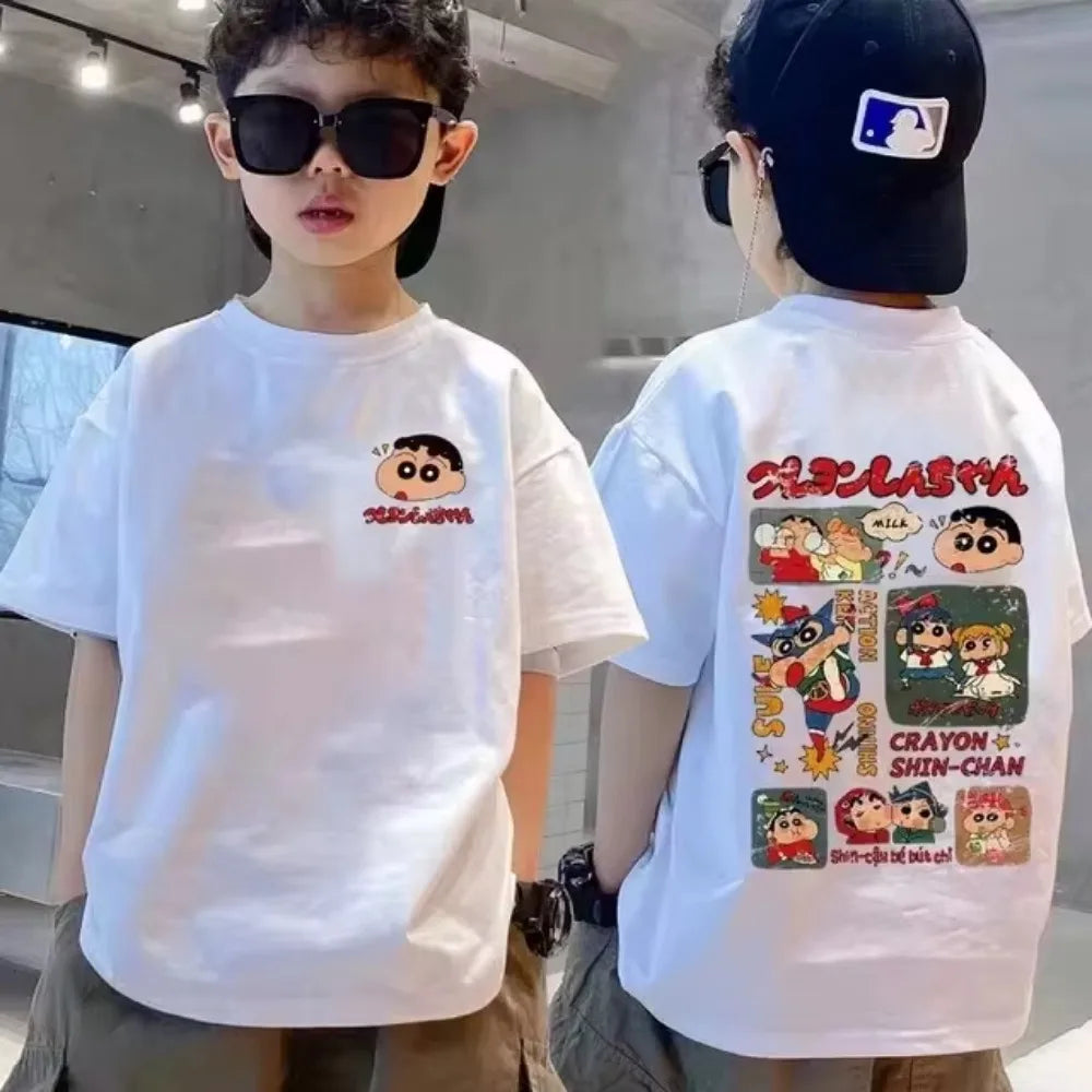 Kids Cotton Graffiti Print T-Shirt - photo 22