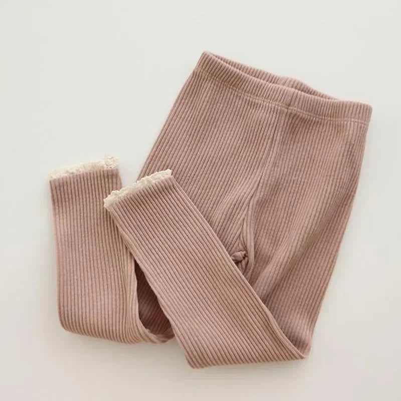 Patchwork Cotton Baby Leggings - Kindle Kids ABC - view 4