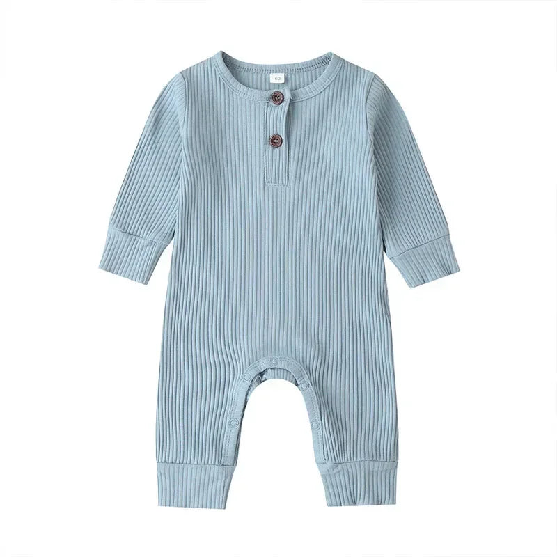 Ribbed Cotton Baby Romper - Kindle Kids ABC - view 8