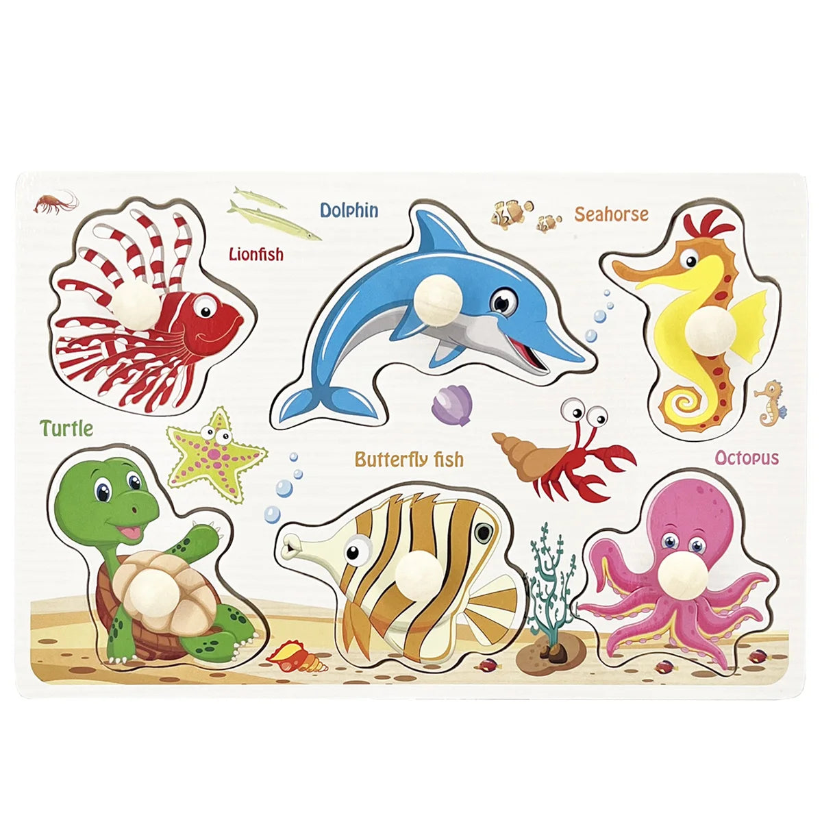 Montessori Wooden Jigsaw Puzzle — Animal & Shape Learning Board | Ages 1–4 - photo 12