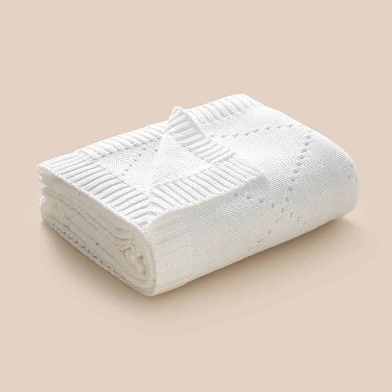Knitted Cotton Baby Blanket - Kindle Kids ABC - view 3