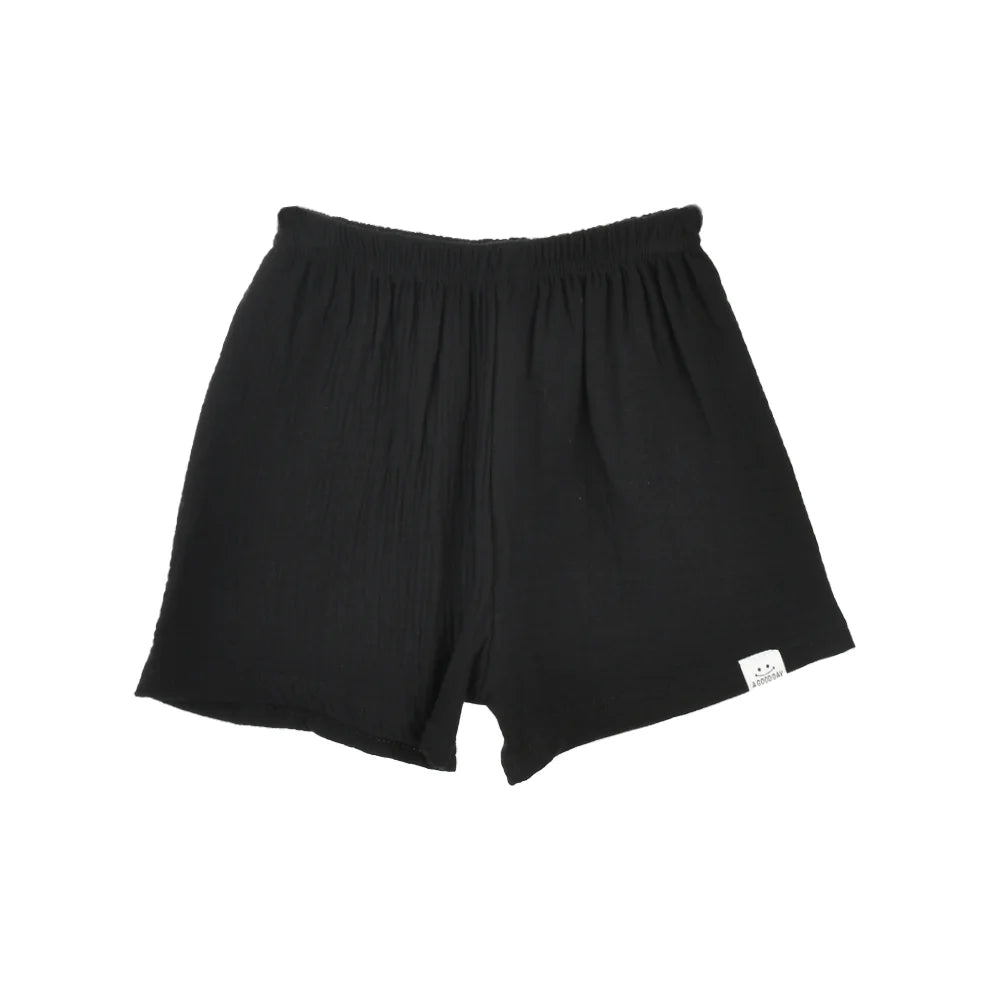 Kids Pure Cotton Beach Shorts Solid Colour Casual - photo 10