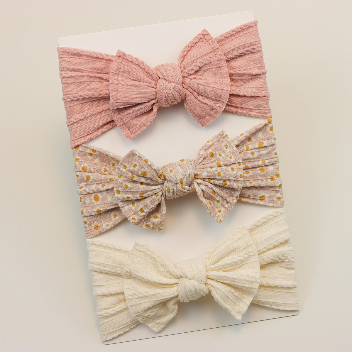 Cotton Baby Headbands with Bows - Kindle Kids ABC - view 4