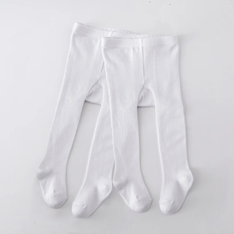 Knitted Cotton Infant Baby Tights - Kindle Kids ABC - view 2