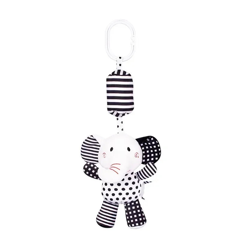 Baby Crib Hanging Bell - Plush Rattle Sensory Toy - photo 11