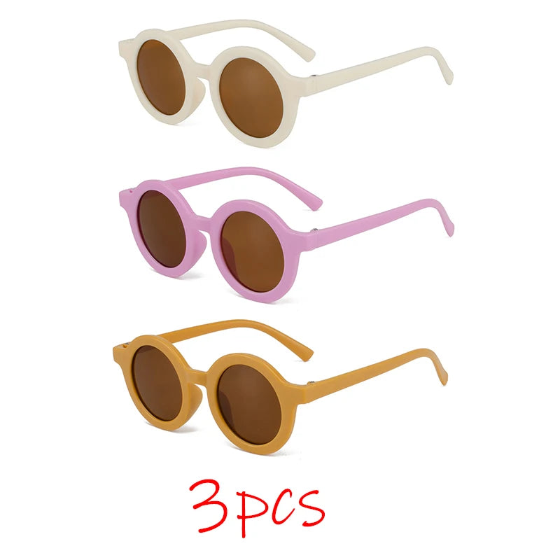 Kids Round-Frame Sunglasses - UV Sun Protection 1-7y - photo 4