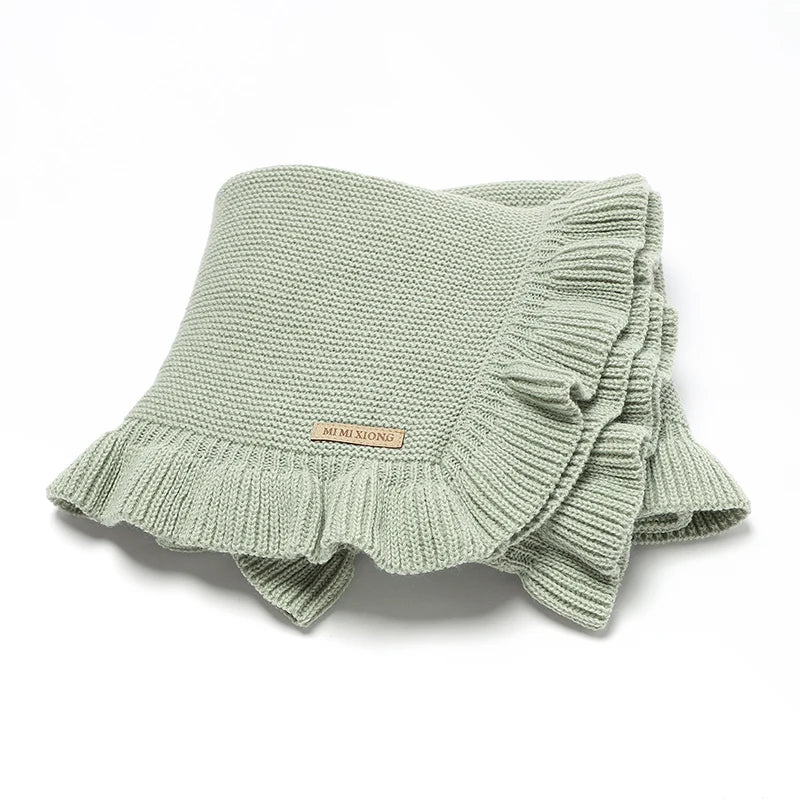 Knitted Cotton Baby Blanket - Kindle Kids ABC - view 5
