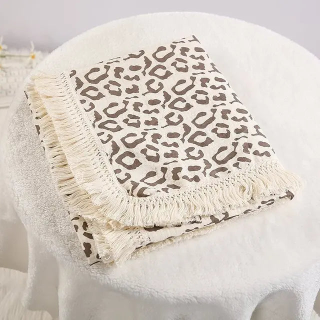 Bear Print Cotton Muslin Baby Blanket - Kindle Kids ABC - view 24