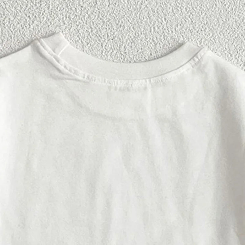 Baby Cotton T-Shirt — Solid Short-Sleeve Toddler Top | 0–4Y
