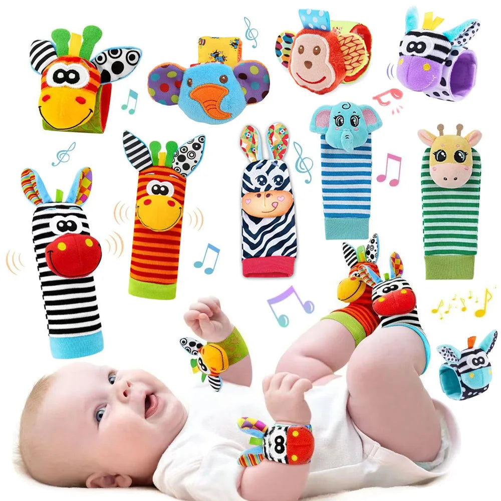 baby-wrist-rattles-socks-sensory-discovery-kindlekidsabc