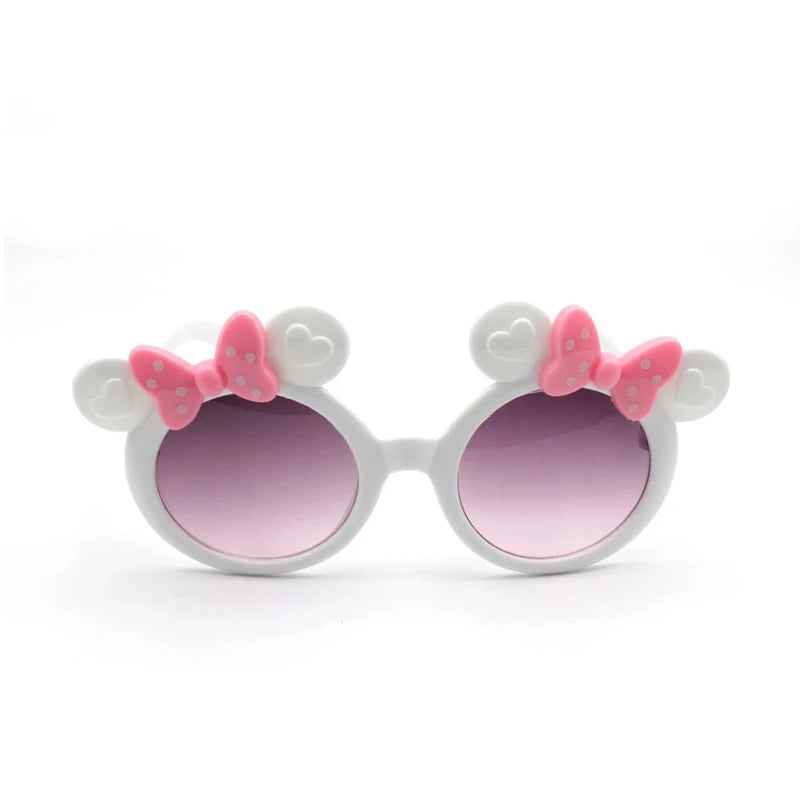 Kids cartoon UV400 sun protection sunglasses