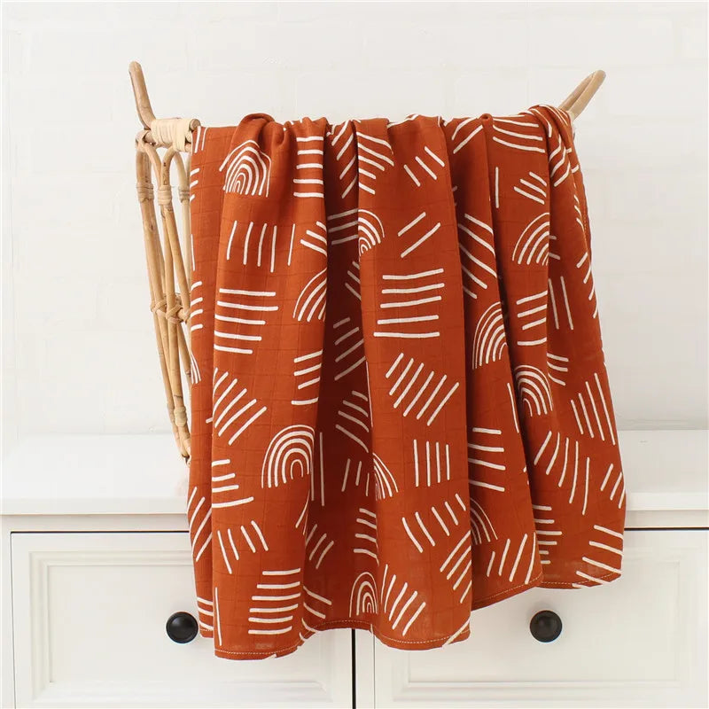 Cotton Muslin Baby Wrap Blanket - Kindle Kids ABC - view 10