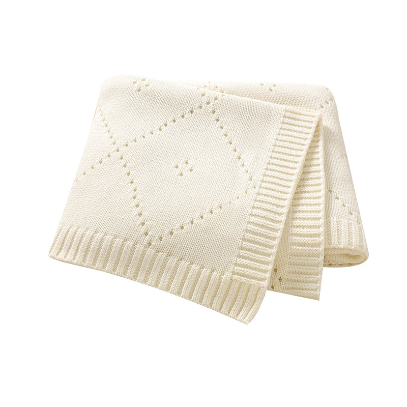 Knitted Cotton Baby Blanket - Kindle Kids ABC - view 7