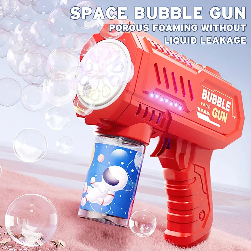 Rocket Bubble Gun – Automatic Bubble Blower Machine for Kids | Outdoor Play - photo 3