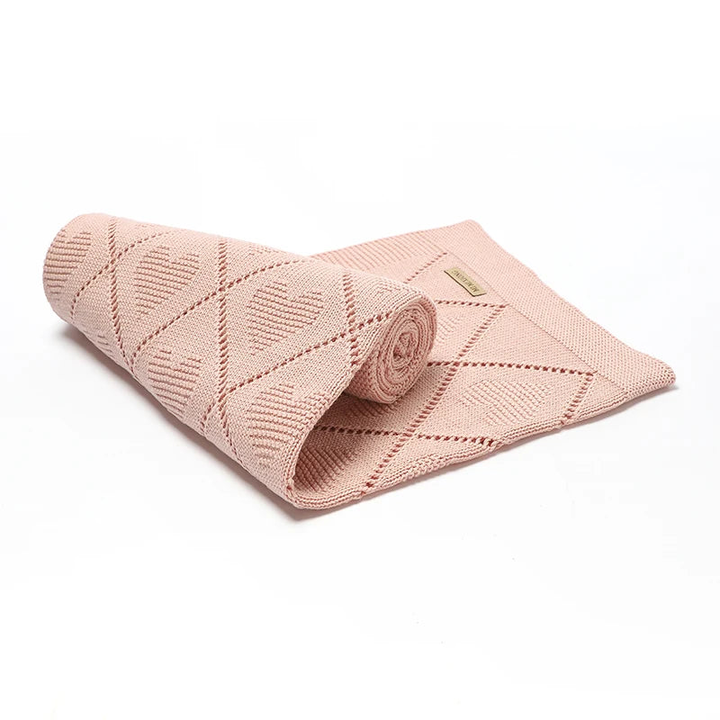 Knit Cotton Baby Blanket - Kindle Kids ABC - view 3