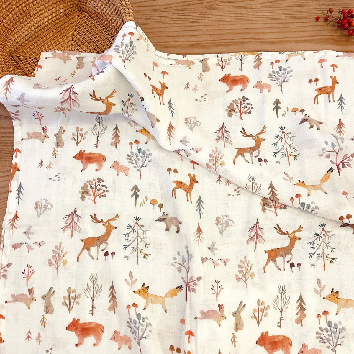 Cotton Muslin Baby Blanket - Kindle Kids ABC - view 14