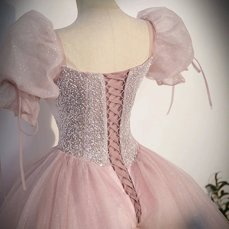 Girls' Tulle Sequin Ball Gown - Kindle Kids ABC - view 4