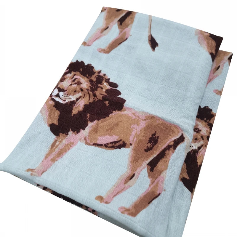 Organic Cotton Muslin Baby Blanket - Kindle Kids ABC - view 12