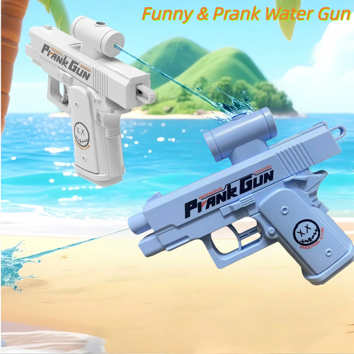 Two-way water gun kids summer pool and beach toy