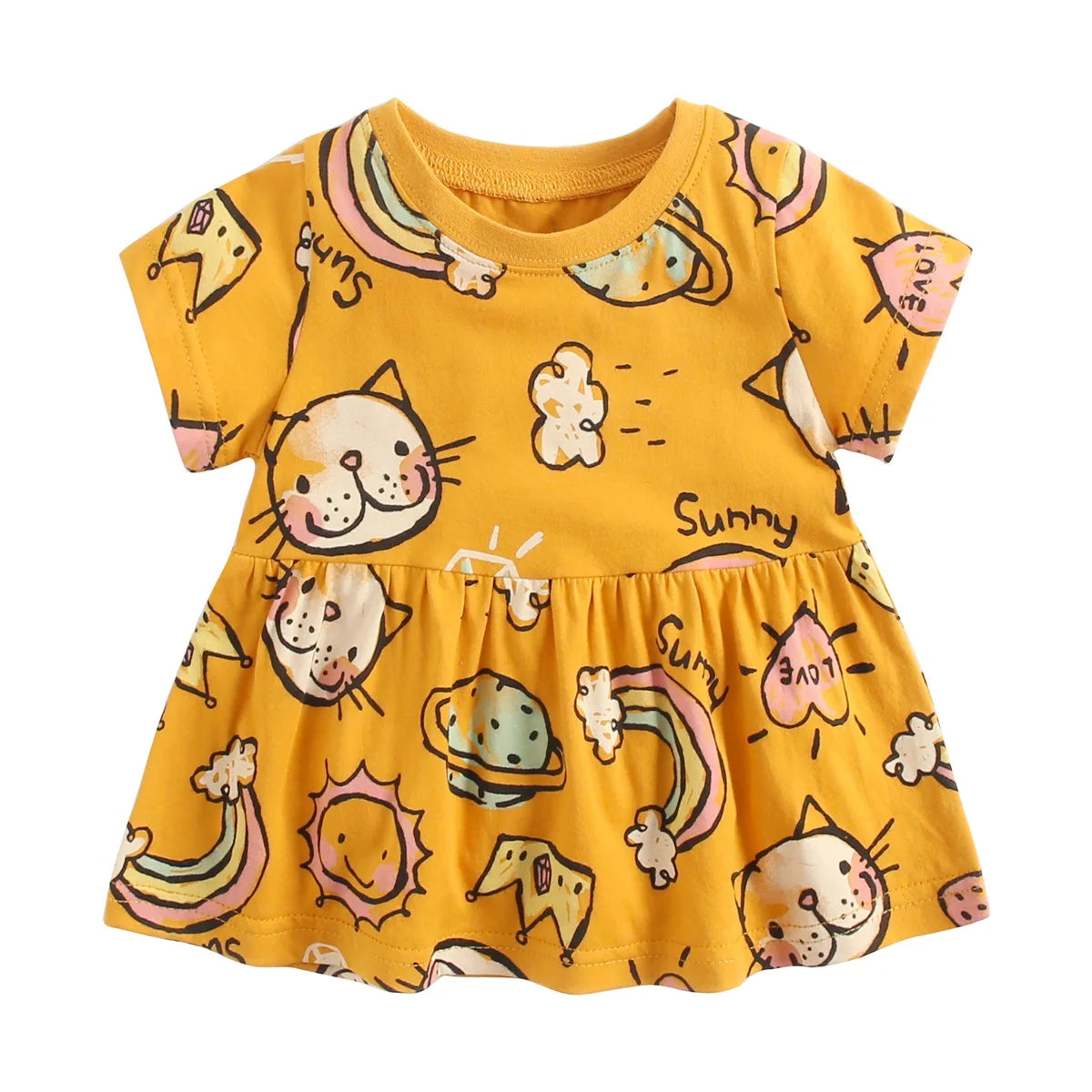 Girls Cotton Print Casual Dress | Baby & Toddler - photo 7