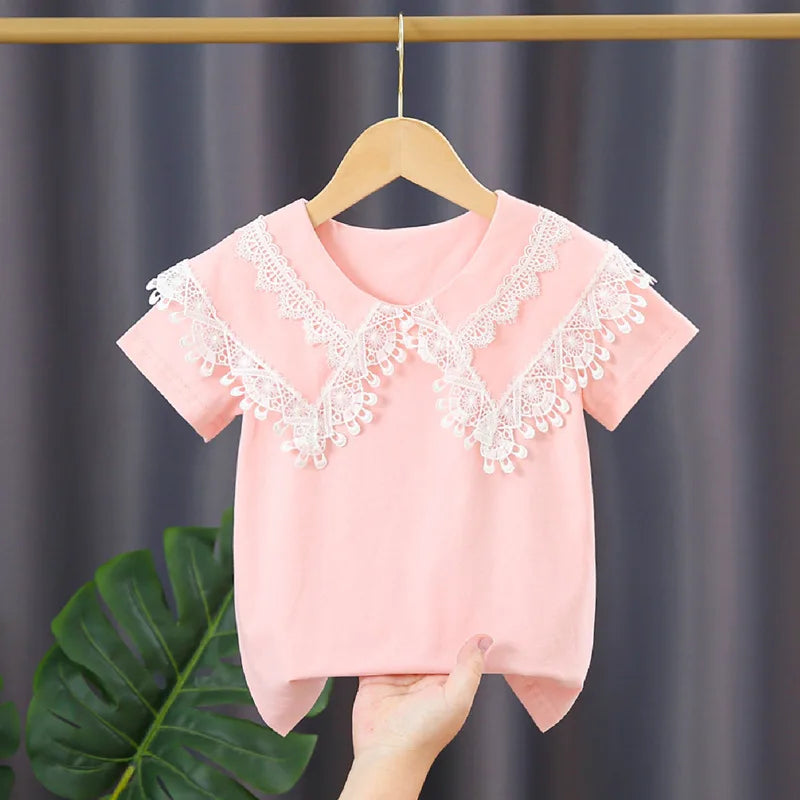Girls Premium White Cotton Blouse - photo 12