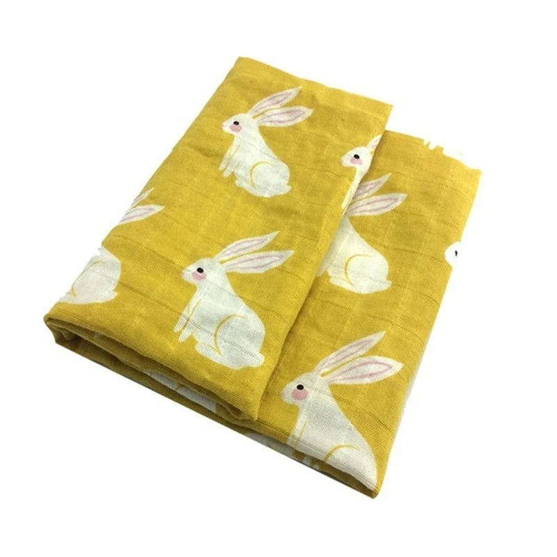 Cotton Muslin Baby Towel & Swaddle Scarf - Kindle Kids ABC - view 16
